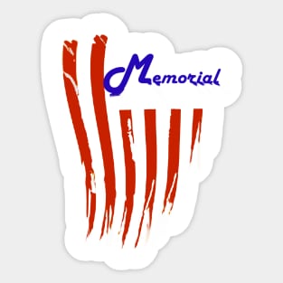 Memorial Day  May 25, 2020 Sticker